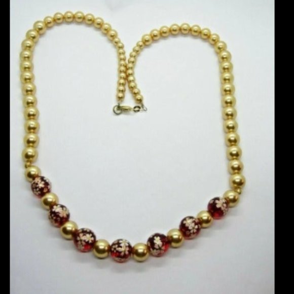 Christmas Necklace Set,Flower Necklace,Gift for Mom.Girlfriend Birthday Gift - Picture 2 of 6